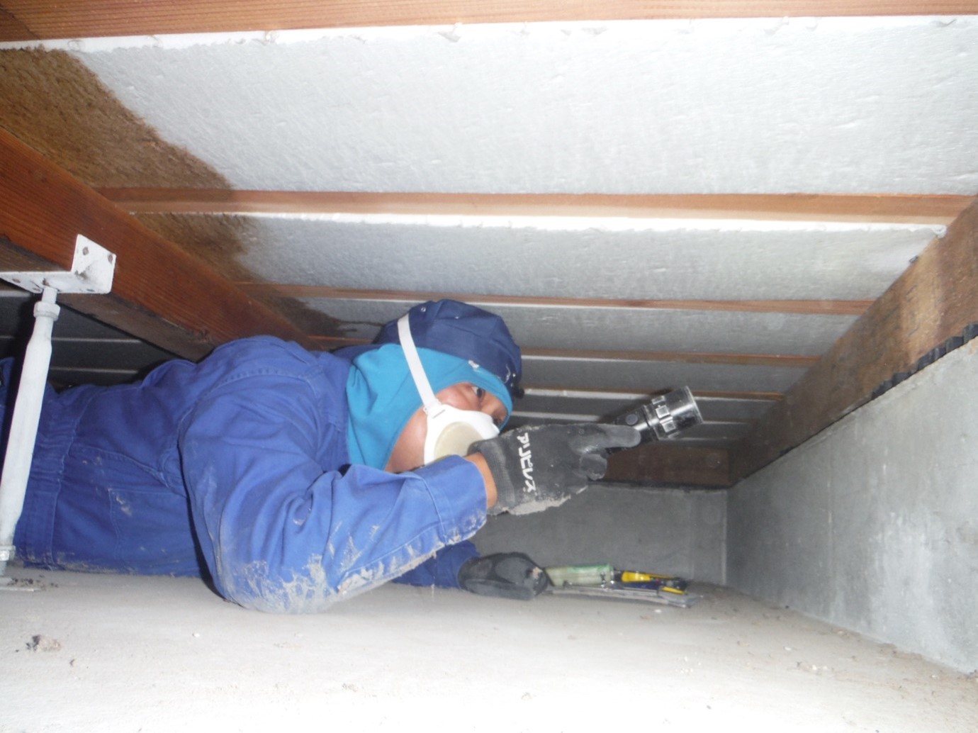 床下・小屋裏の詳細調査