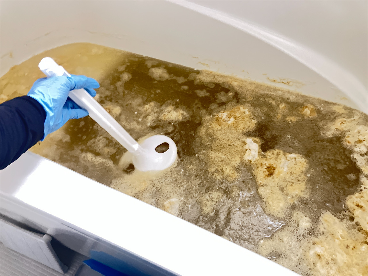 追い炊き配管洗浄　広島市安佐北区