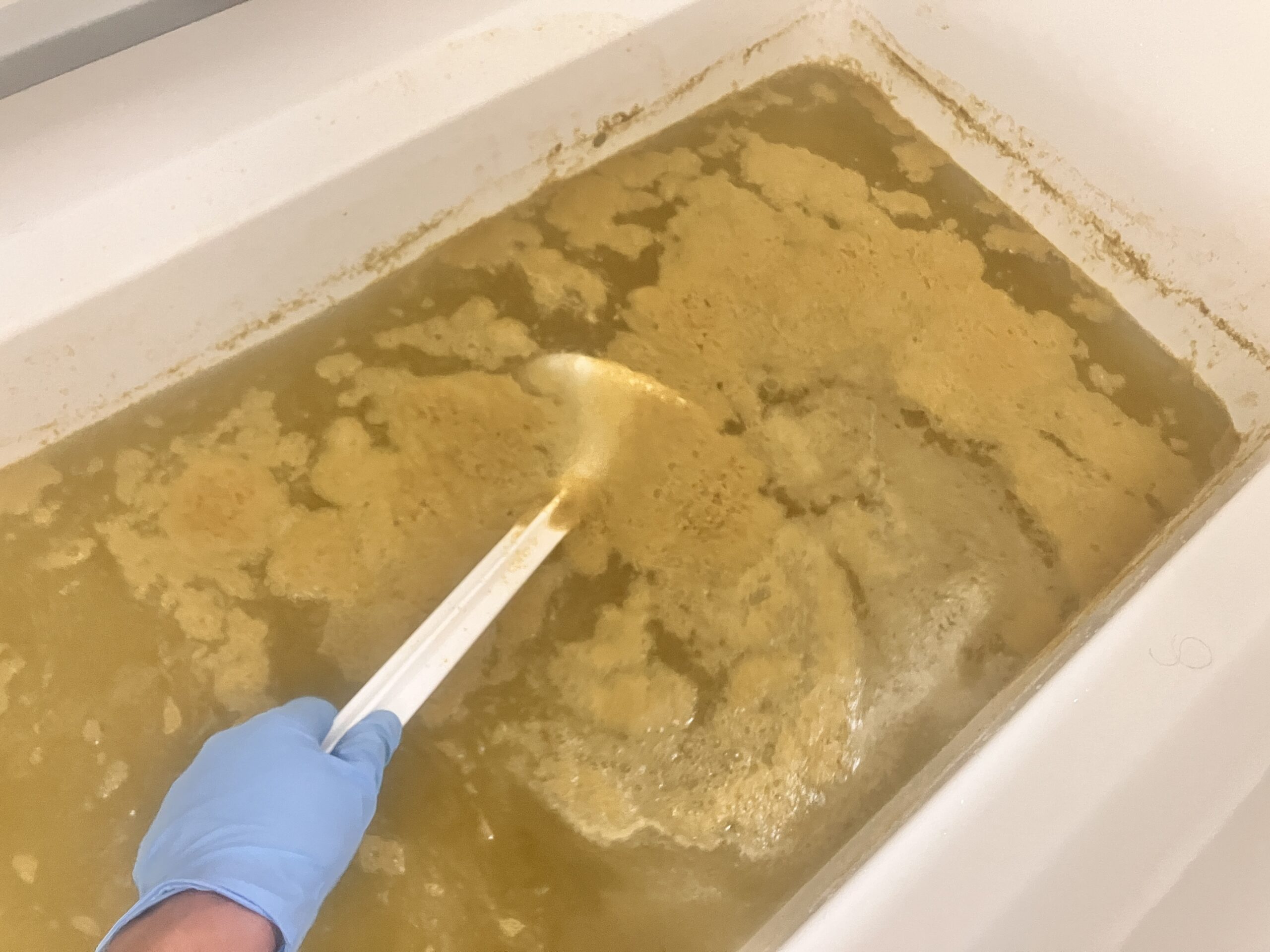 追い焚き配管洗浄|広島市佐伯区の施工事例